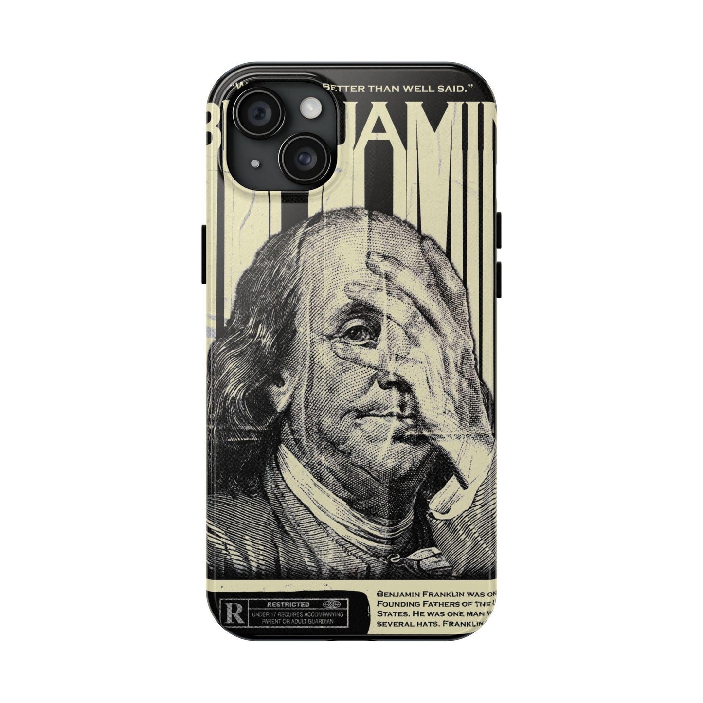 Franklin's Vision Remix Tough iPhone Cases