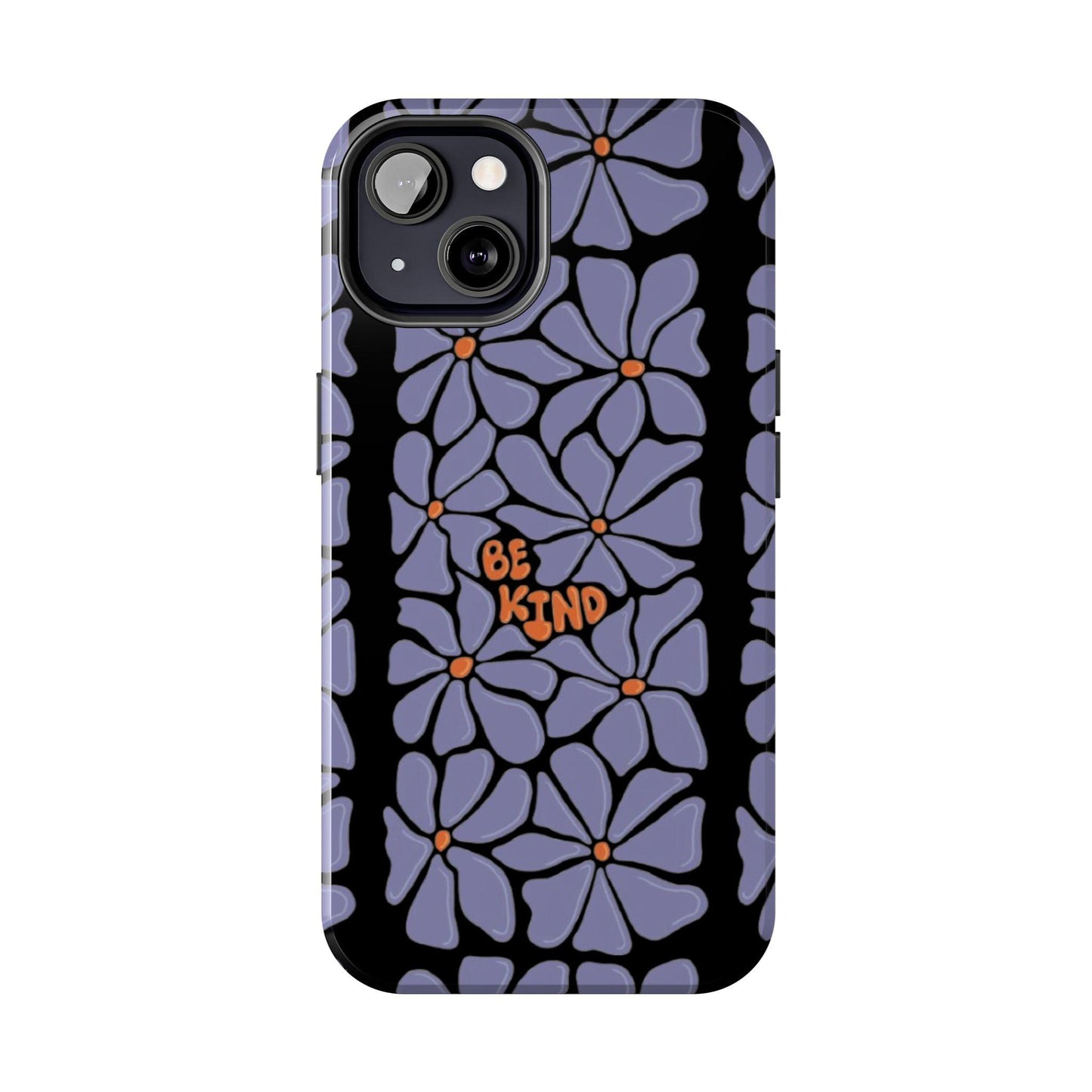 Be Kind Floral Tough iPhone Cases