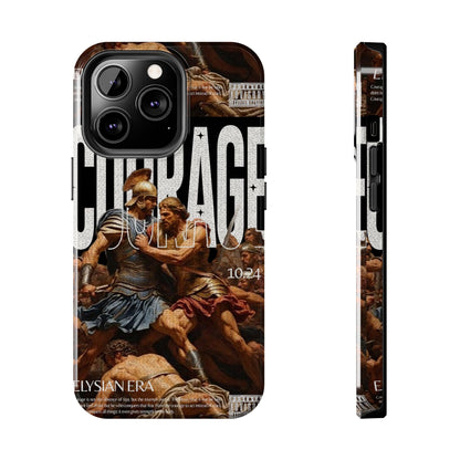 Courage Battle Scene iPhone Cases