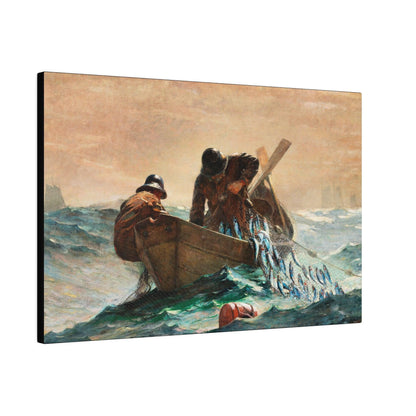 The Herring Net (1885) by Winslow Homer - Matte Canvas, Stretched, 0.75"