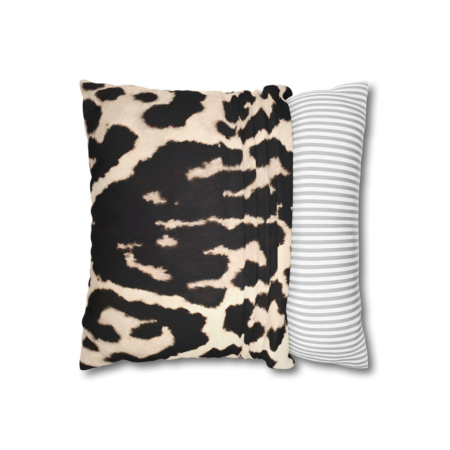 Animal Print Cushion Cover - Spun Polyester Square Pillowcase