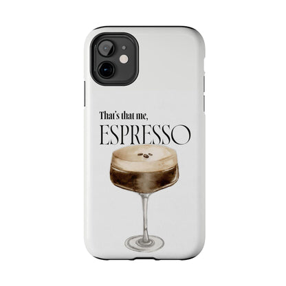 Espresso Martini Tough iPhone Cases