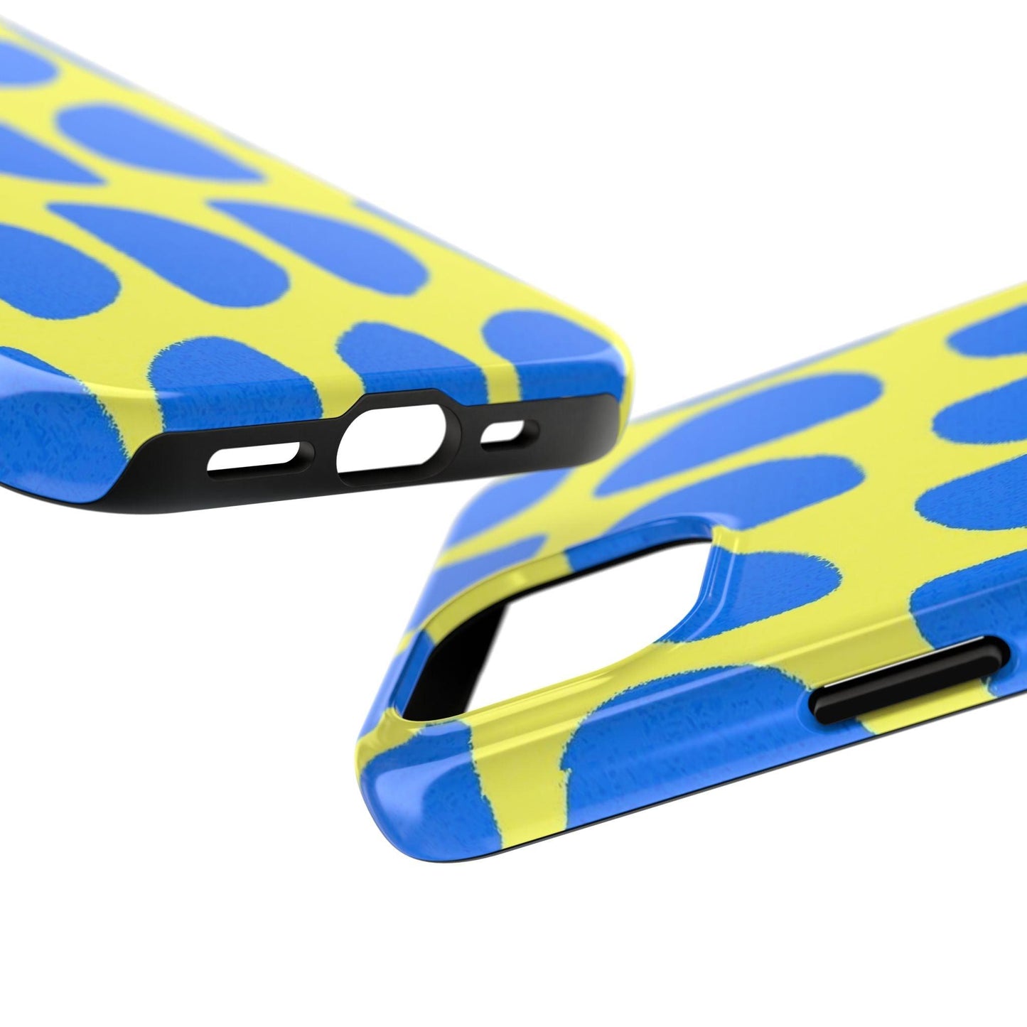 Electric Half-Moons Tough iPhone Cases