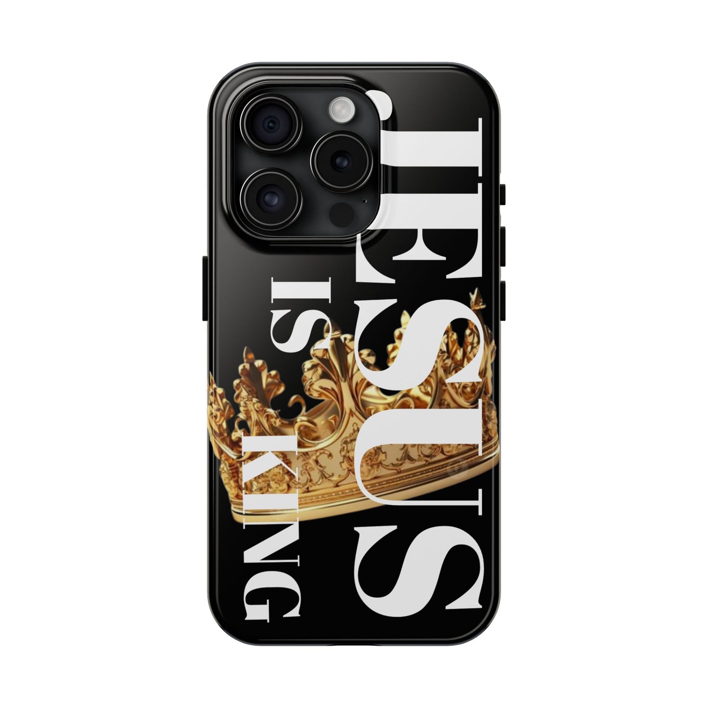 Jesus is King iPhone Cases