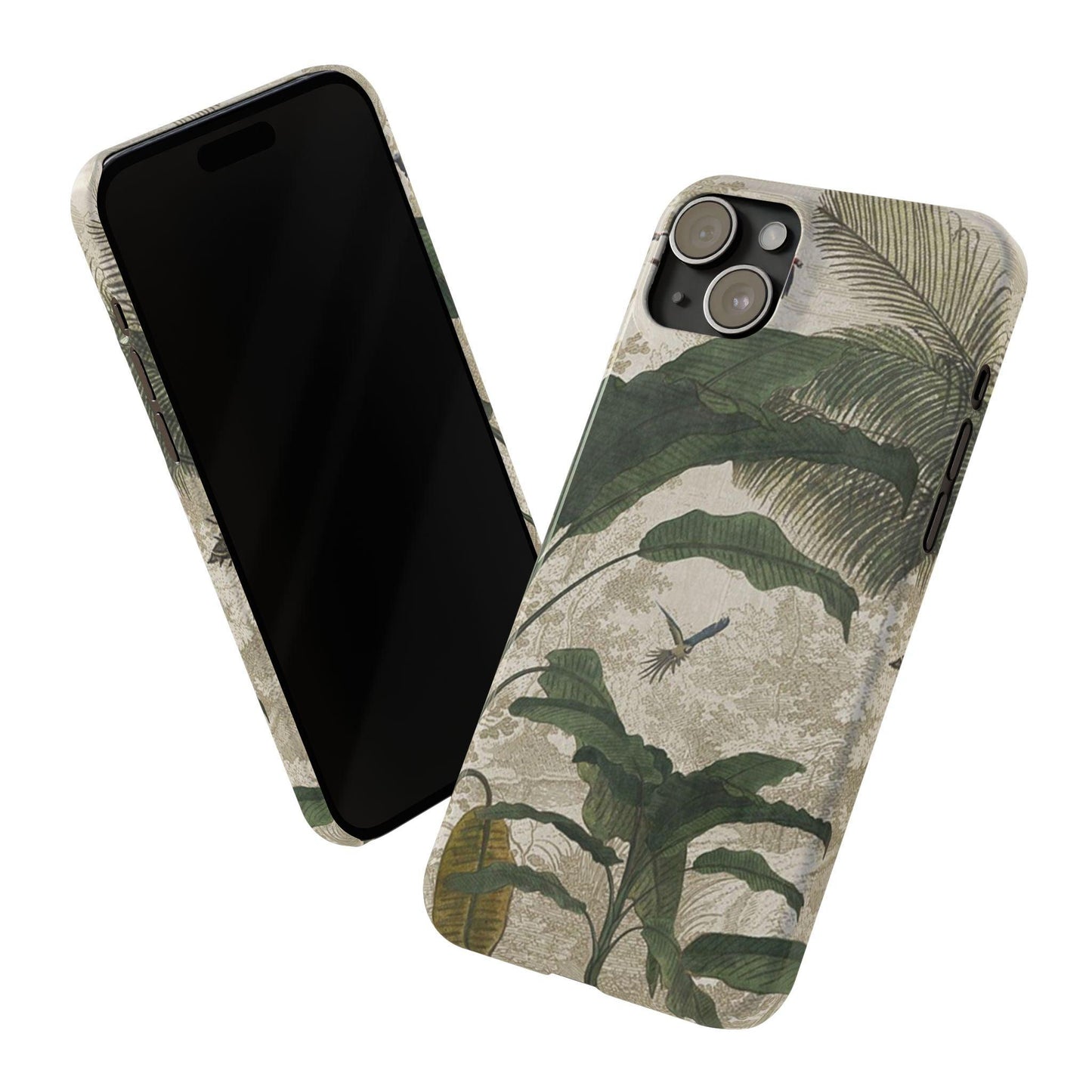 Tropical Paradise Vintage Charm iPhone Cases