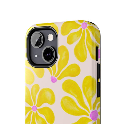 Sunshine Floral Tough iPhone Cases