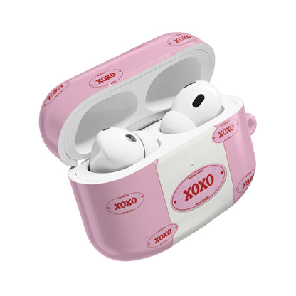 Cute Pink XOXO AirPod Case
