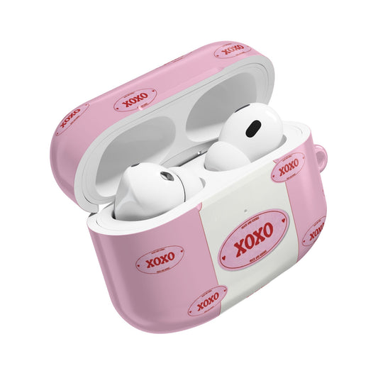 Cute Pink XOXO AirPod Case