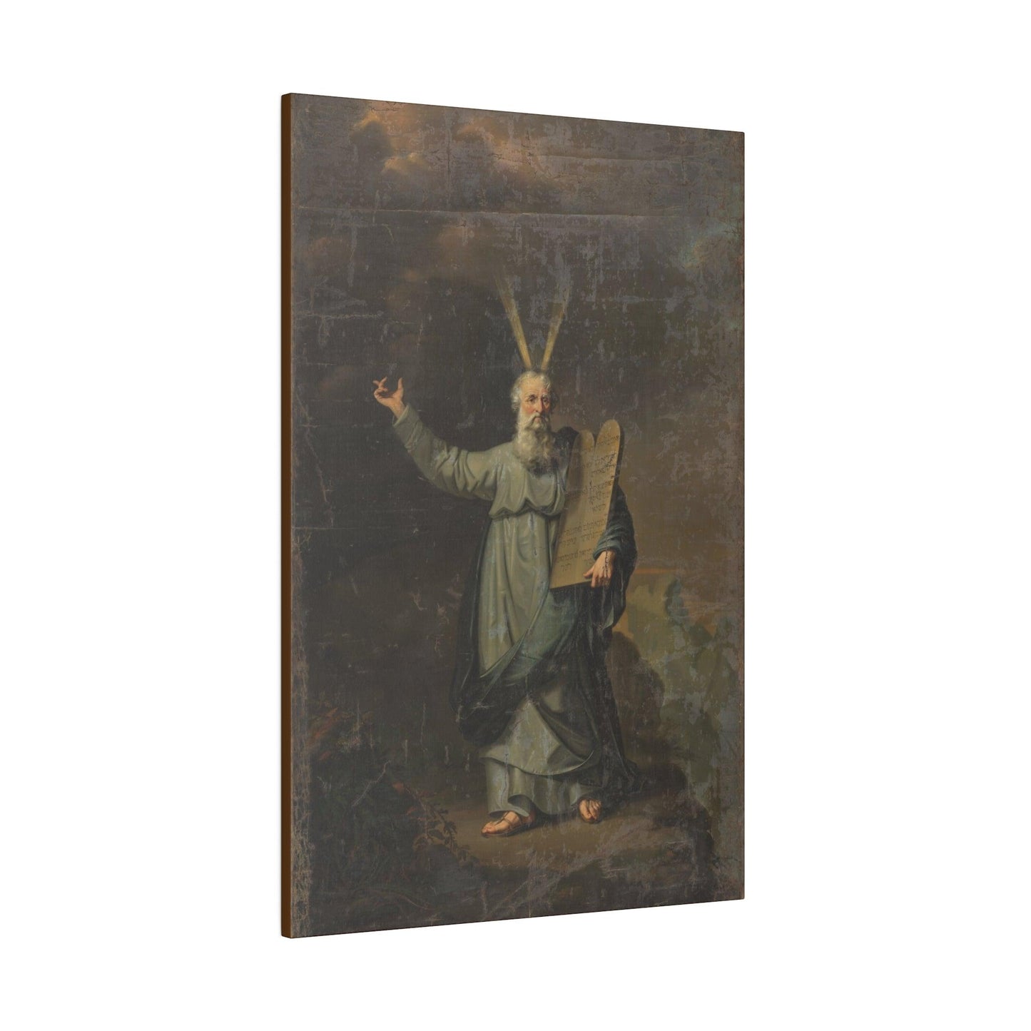 1803 Moses with the Tables of the Law by Pieter Gaal - Matte Canvas, Stretched, 0.75"