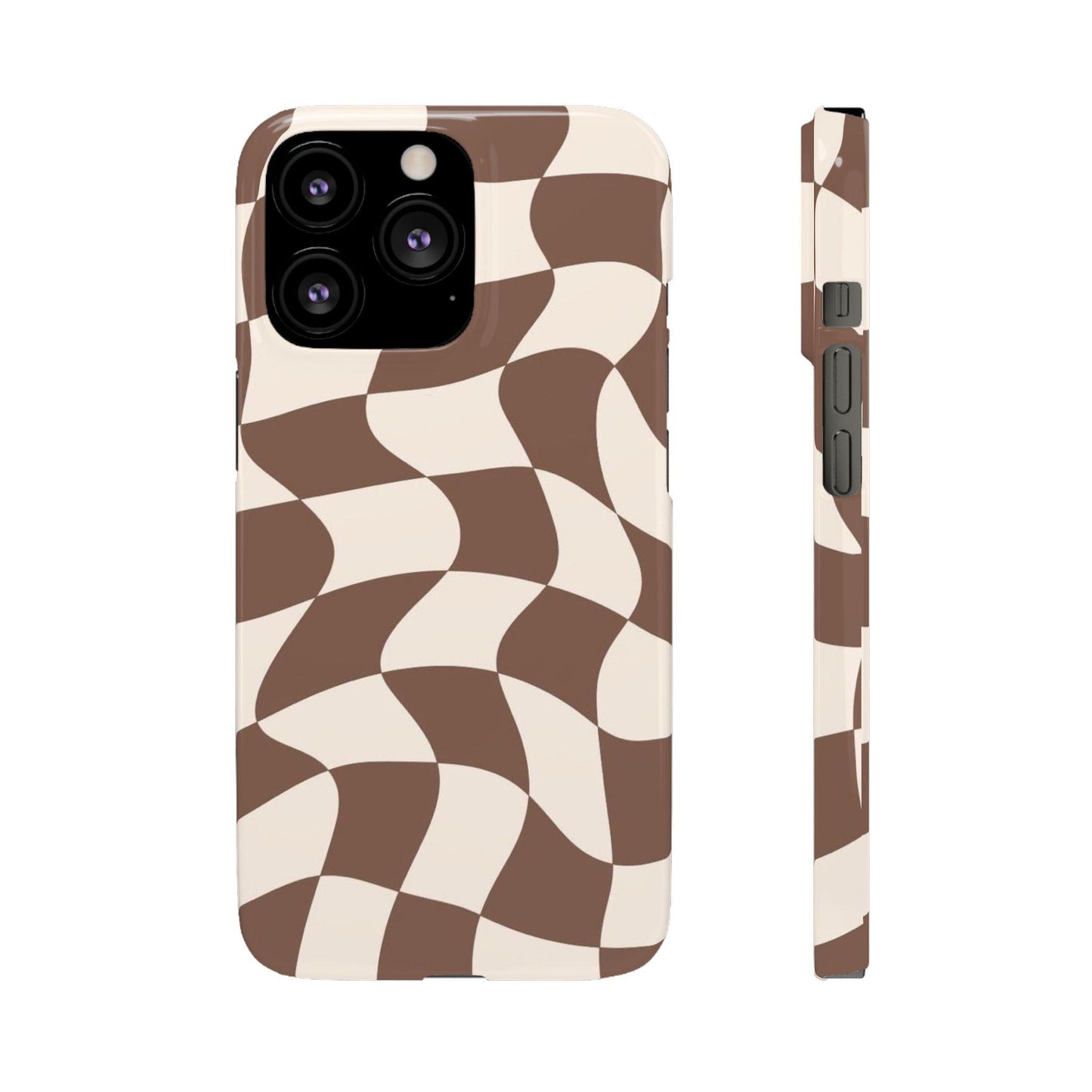 Mocha Mirage Snap iPhone Cases