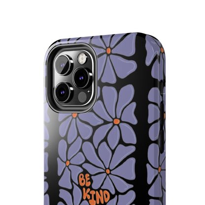 Be Kind Floral Tough iPhone Cases