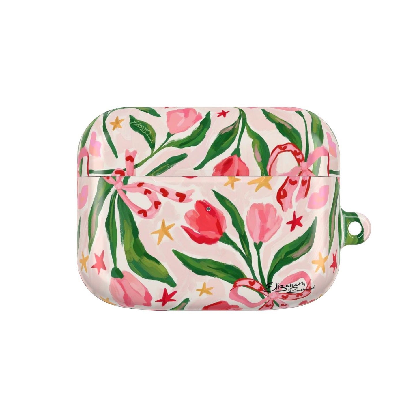 Tulip Love Floral AirPod Case