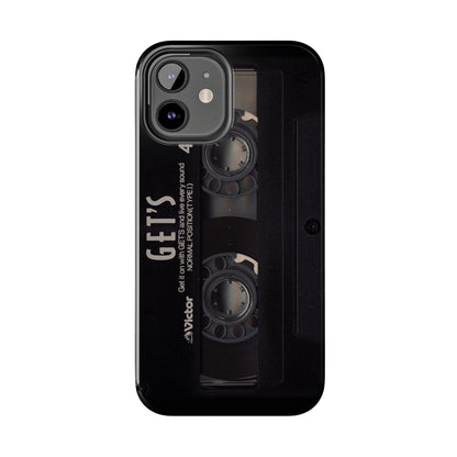 Cassette Tape Aesthetic iPhone Cases