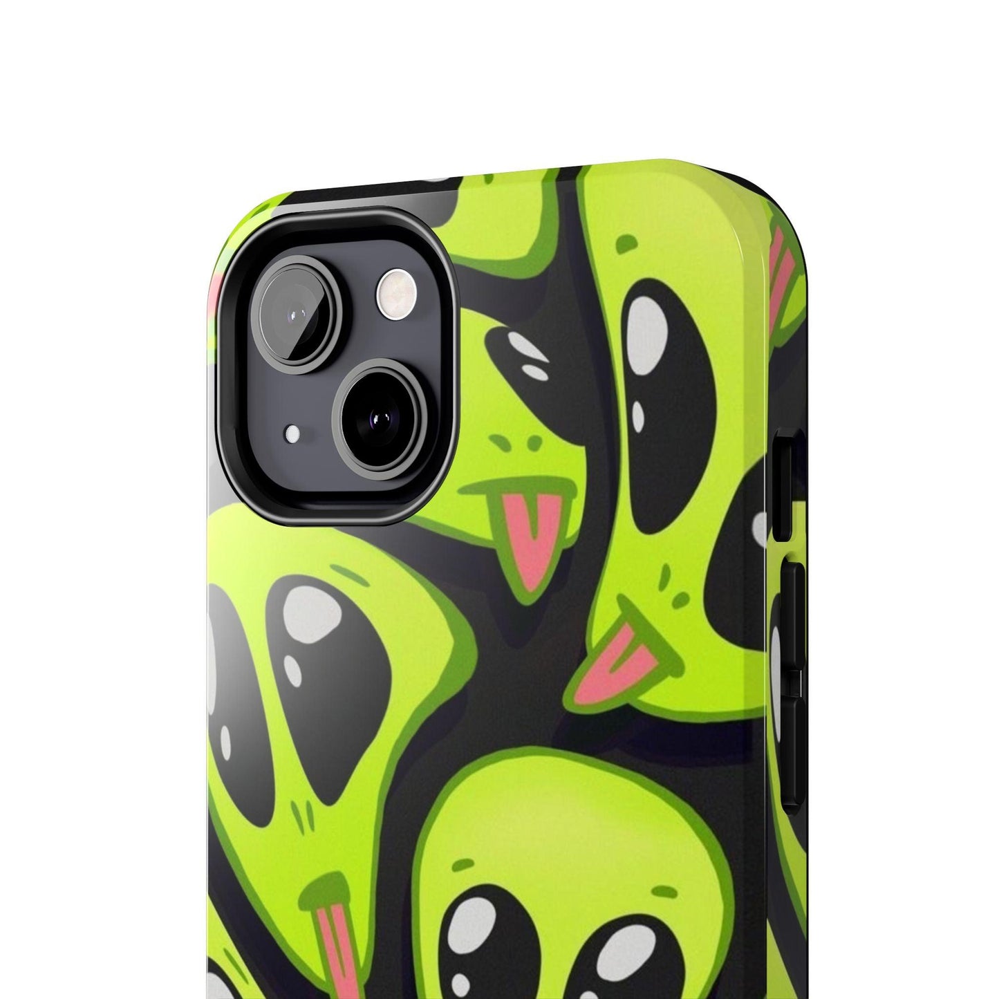 Alien Frenzy Tough iPhone Cases