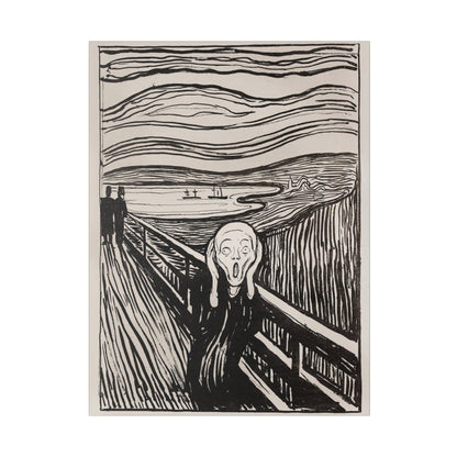 The Scream (1895) by Edvard Munch - Matte Canvas, Stretched, 0.75"