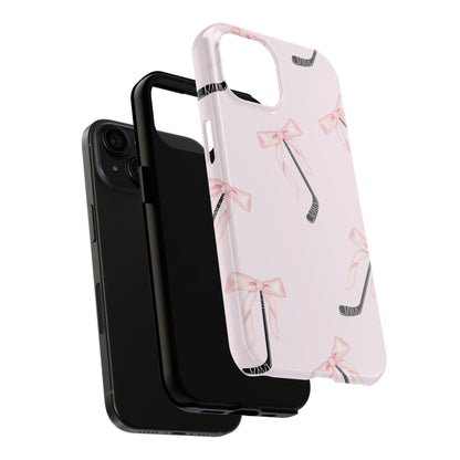 Blush & Puck Elegance Tough iPhone Cases