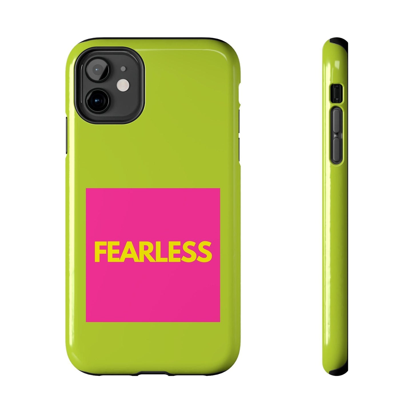 Fearless Tough Neon iPhone Cases