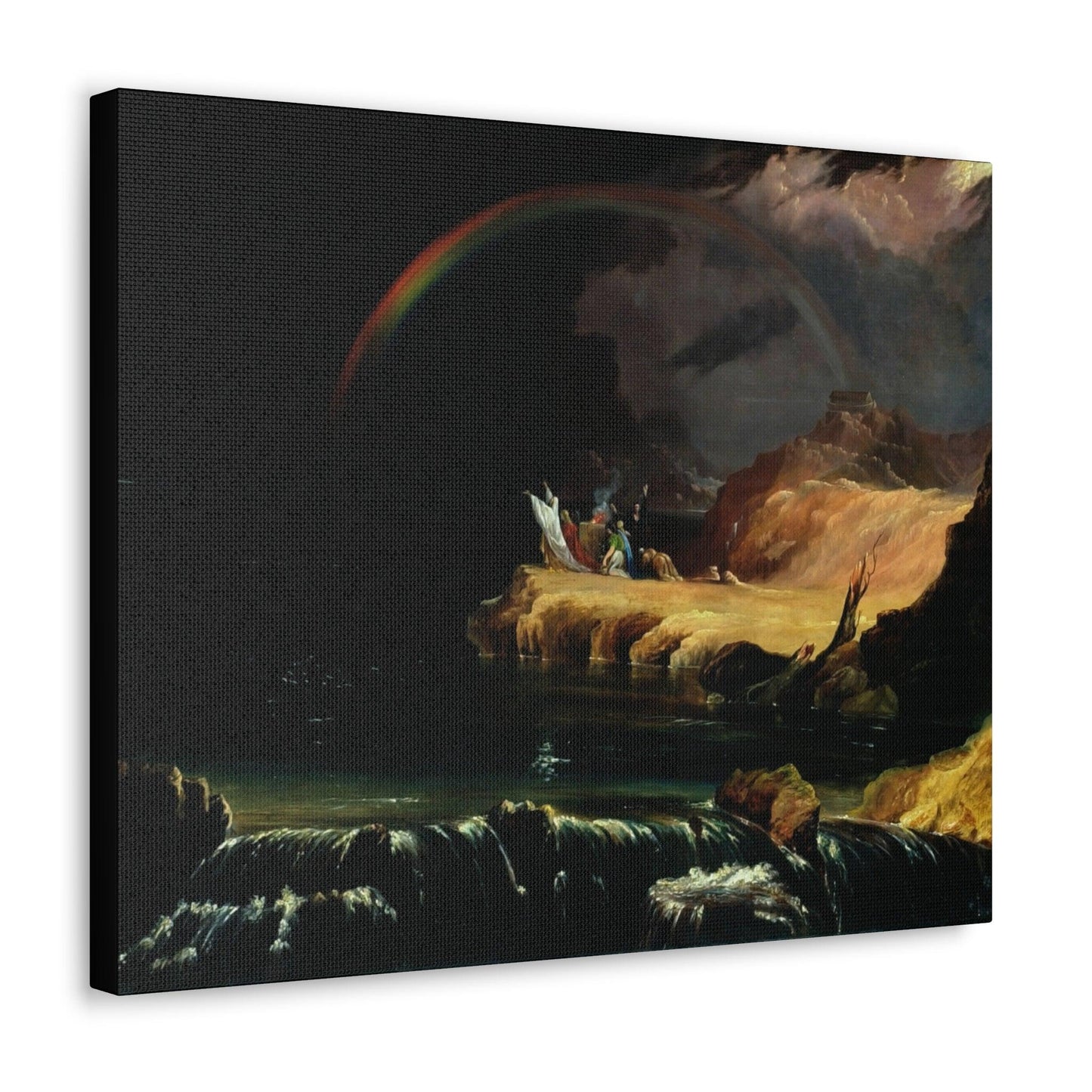 The Covenant by John Martin - Canvas Gallery Wraps