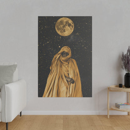 Enchanting The Moon - Matte Canvas, Stretched, 0.75"