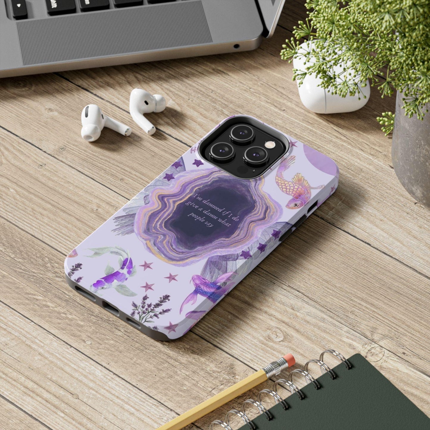 Lavender Haze Tough iPhone Cases