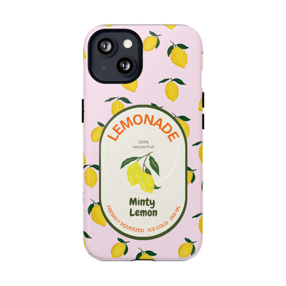 Minty Lemon MagSafe Phone Case