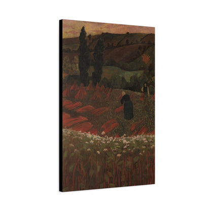 The Harvest of Buckwheat by Paul Sérusier - Matte Canvas, Stretched, 1.25"