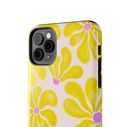 Sunshine Floral Tough iPhone Cases