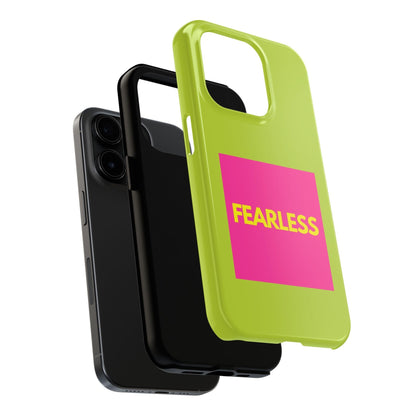 Fearless Tough Neon iPhone Cases