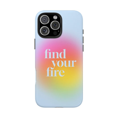 Fine Your Fire Aura iPhone Cases