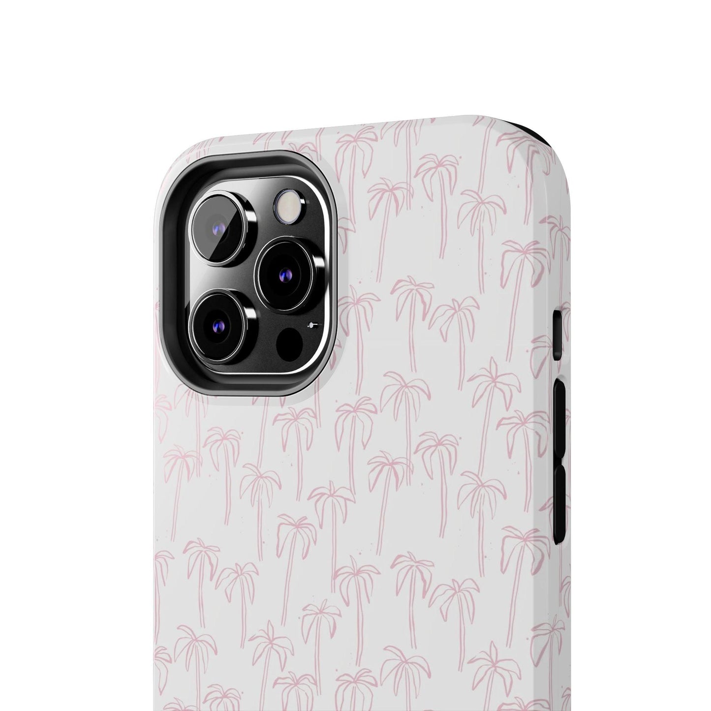 Pink Palm Trees iPhone Cases