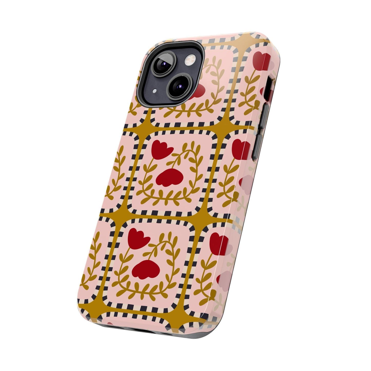 Floral Quirkiness Designer Tough iPhone Cases