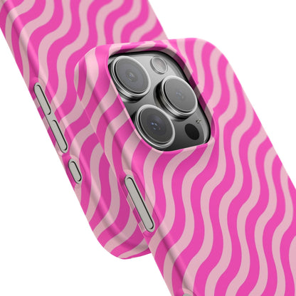 Waveicious Pink Snap iPhone Cases