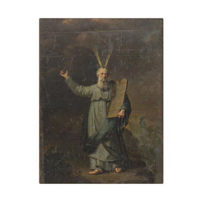 1803 Moses with the Tables of the Law by Pieter Gaal - Matte Canvas, Stretched, 0.75"