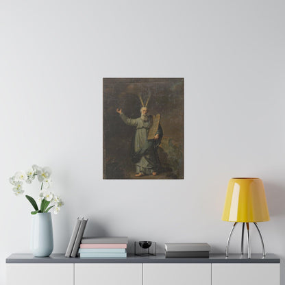 1803 Moses with the Tables of the Law by Pieter Gaal - Matte Canvas, Stretched, 0.75"