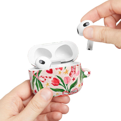 Tulip Love Floral AirPod Case