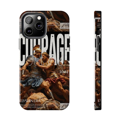 Courage Battle Scene iPhone Cases