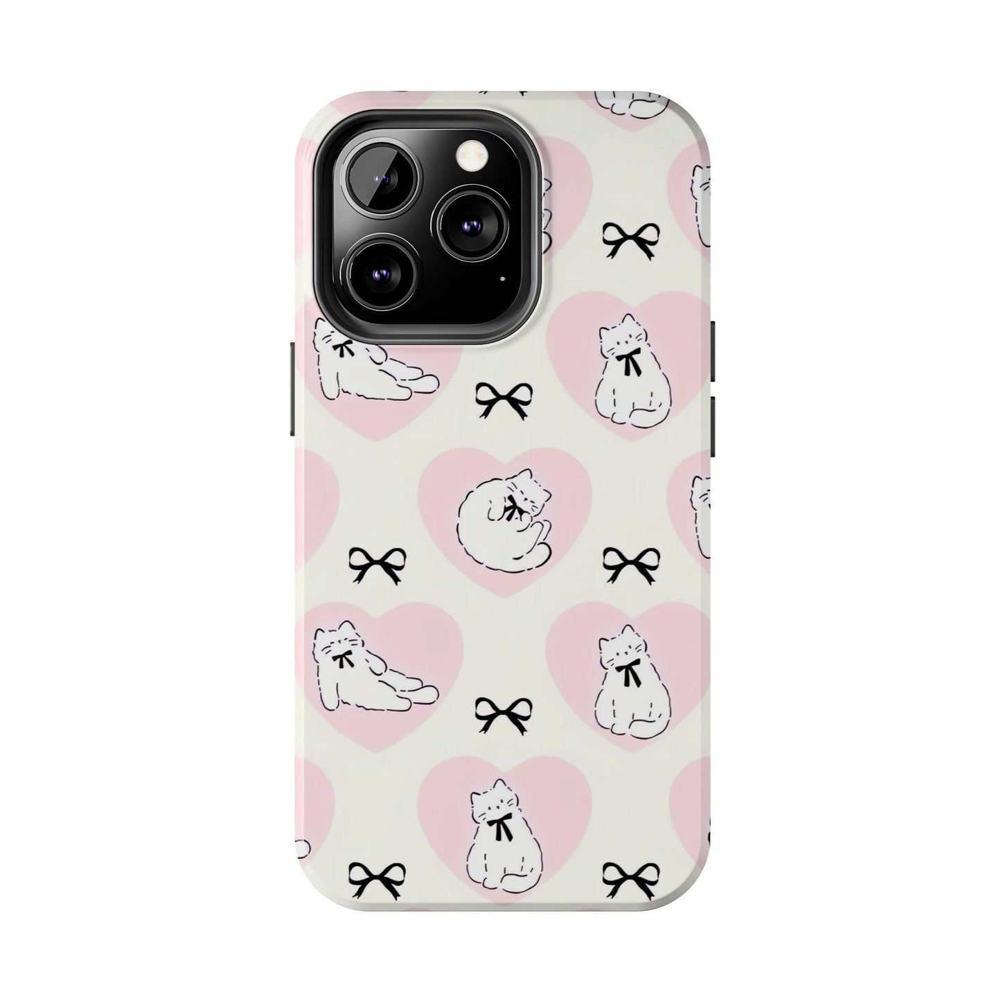 Kitty Love Affair Tough iPhone Cases