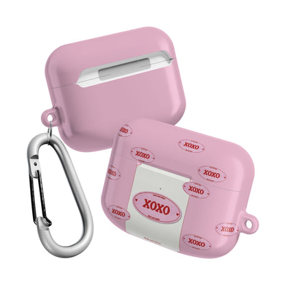 Cute Pink XOXO AirPod Case