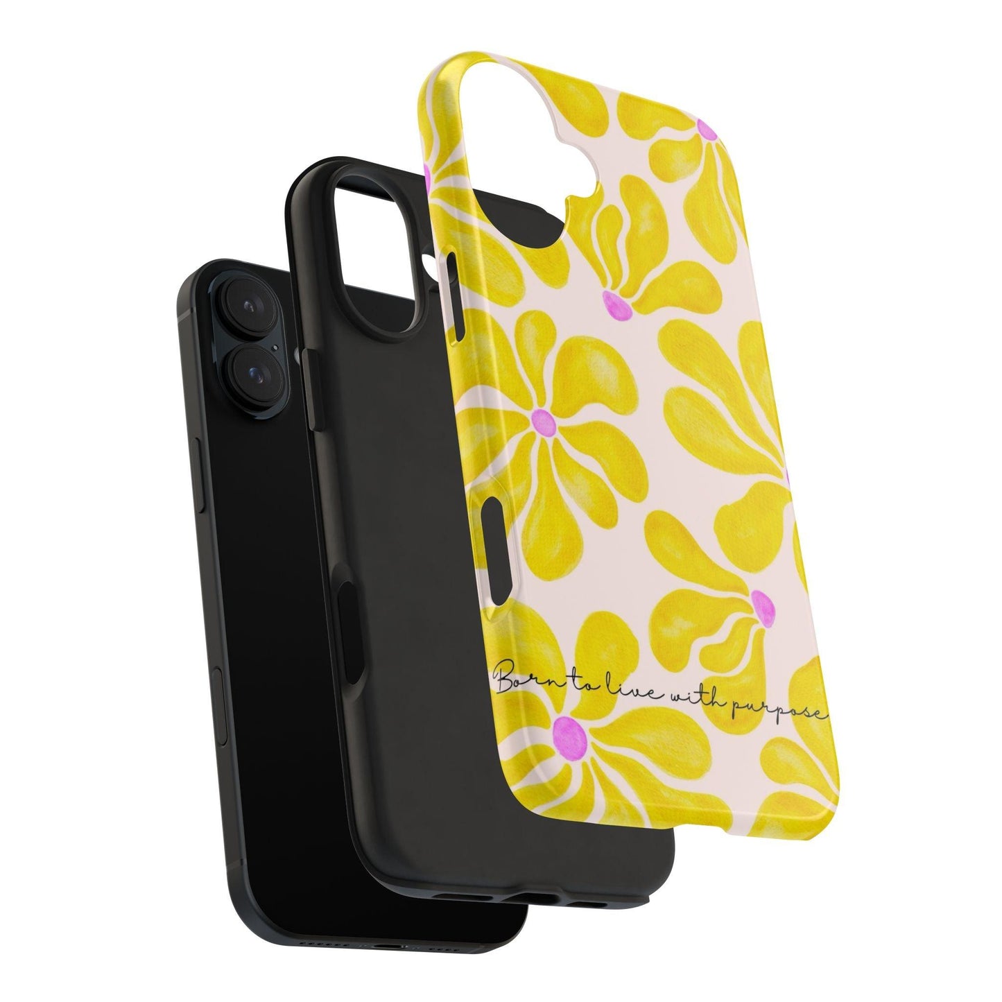 Sunshine Floral Tough iPhone Cases