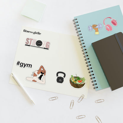 Fitness Girlie Phone Stickers for Phone Cases – Perfect for Personalizing Your Style!