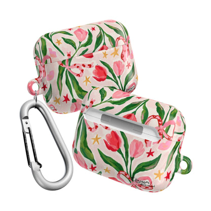 Tulip Love Floral AirPod Case