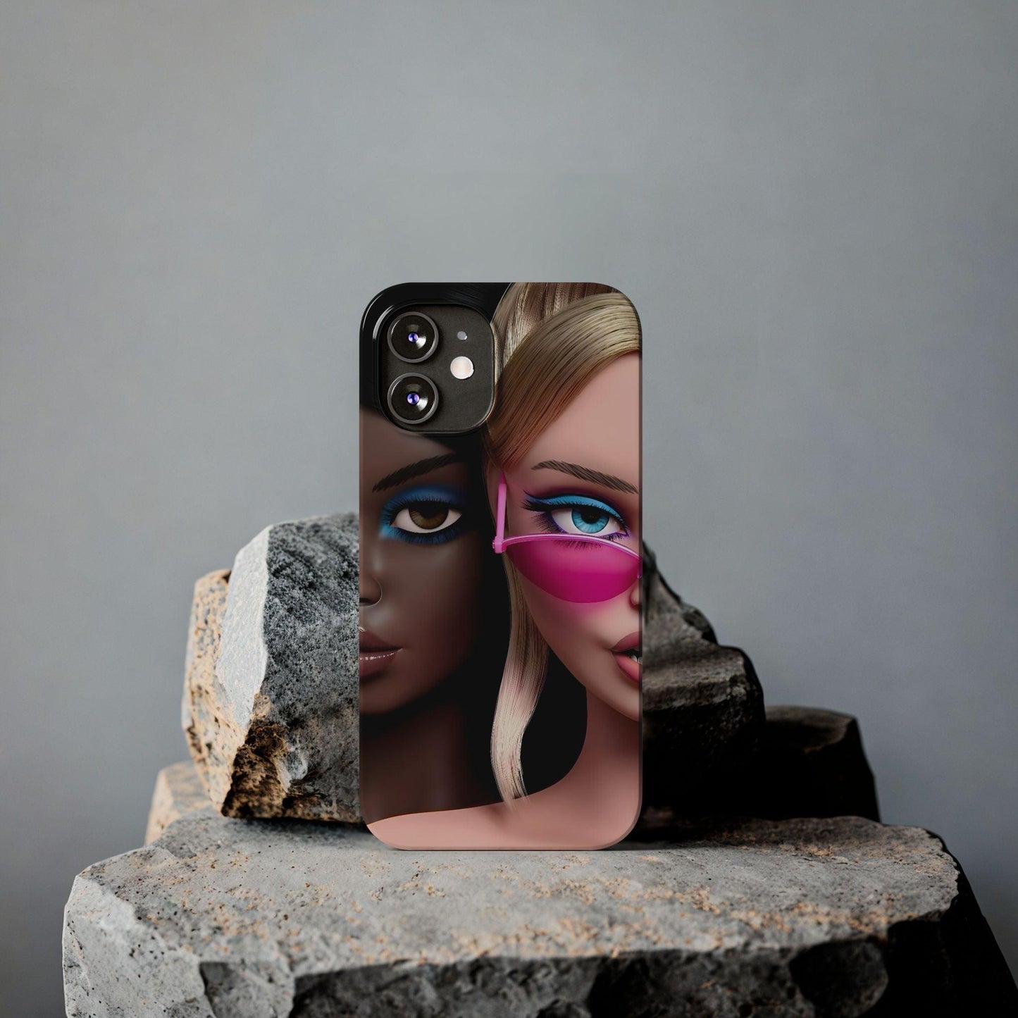 Divas Besties Duo Slim Phone Cases