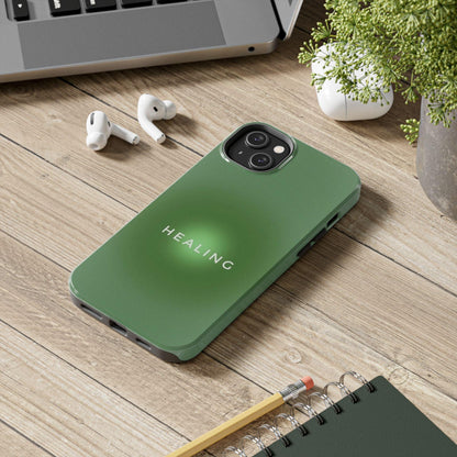 Healing Tough iPhone Cases in Green