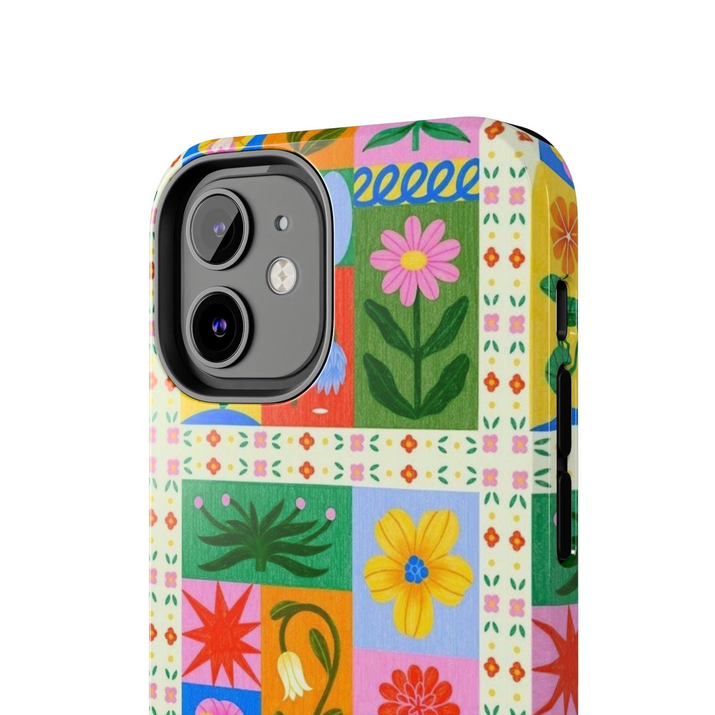 Flower Garden Paradise Tough iPhone Cases