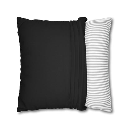 Opulent Symmetry Monochrome Pillowcase – Elevate Your Decor with Luxurious Black & White Style