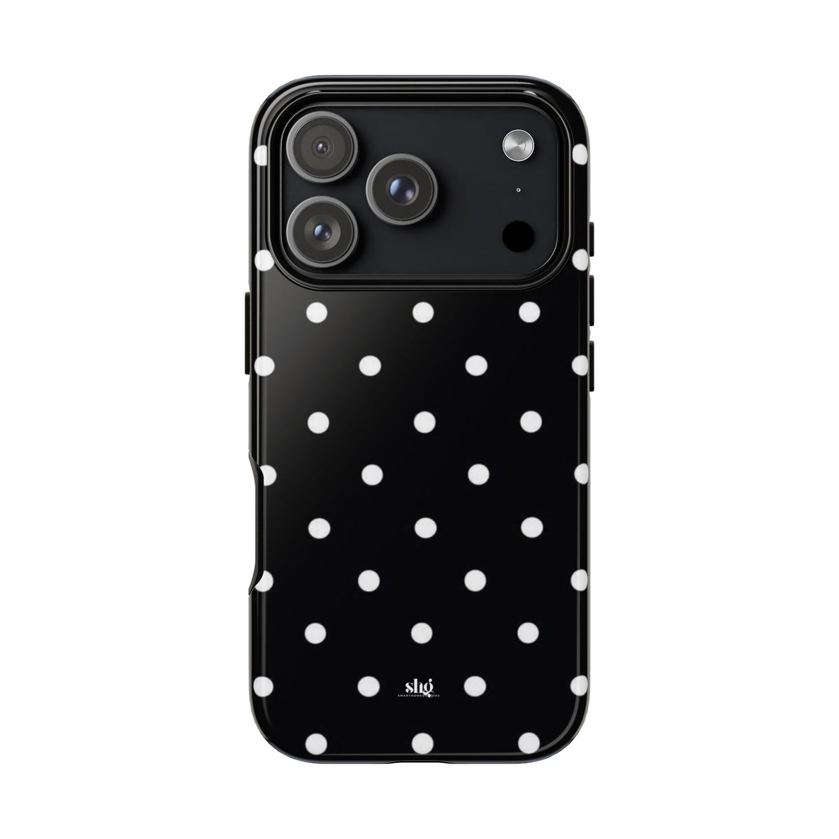 Classic Black Polka Dot Phone Case