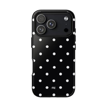 Classic Black Polka Dot Phone Case