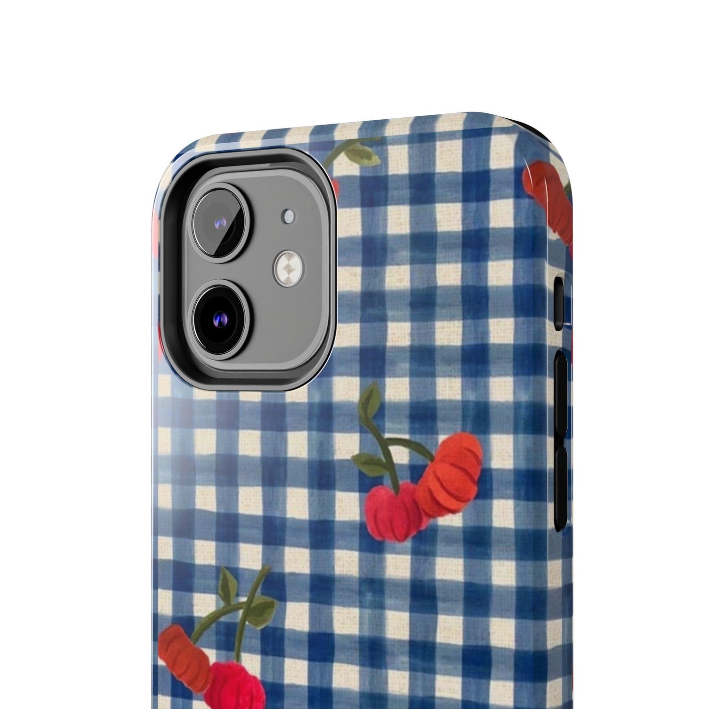 Charming Gingham Tough iPhone Cases