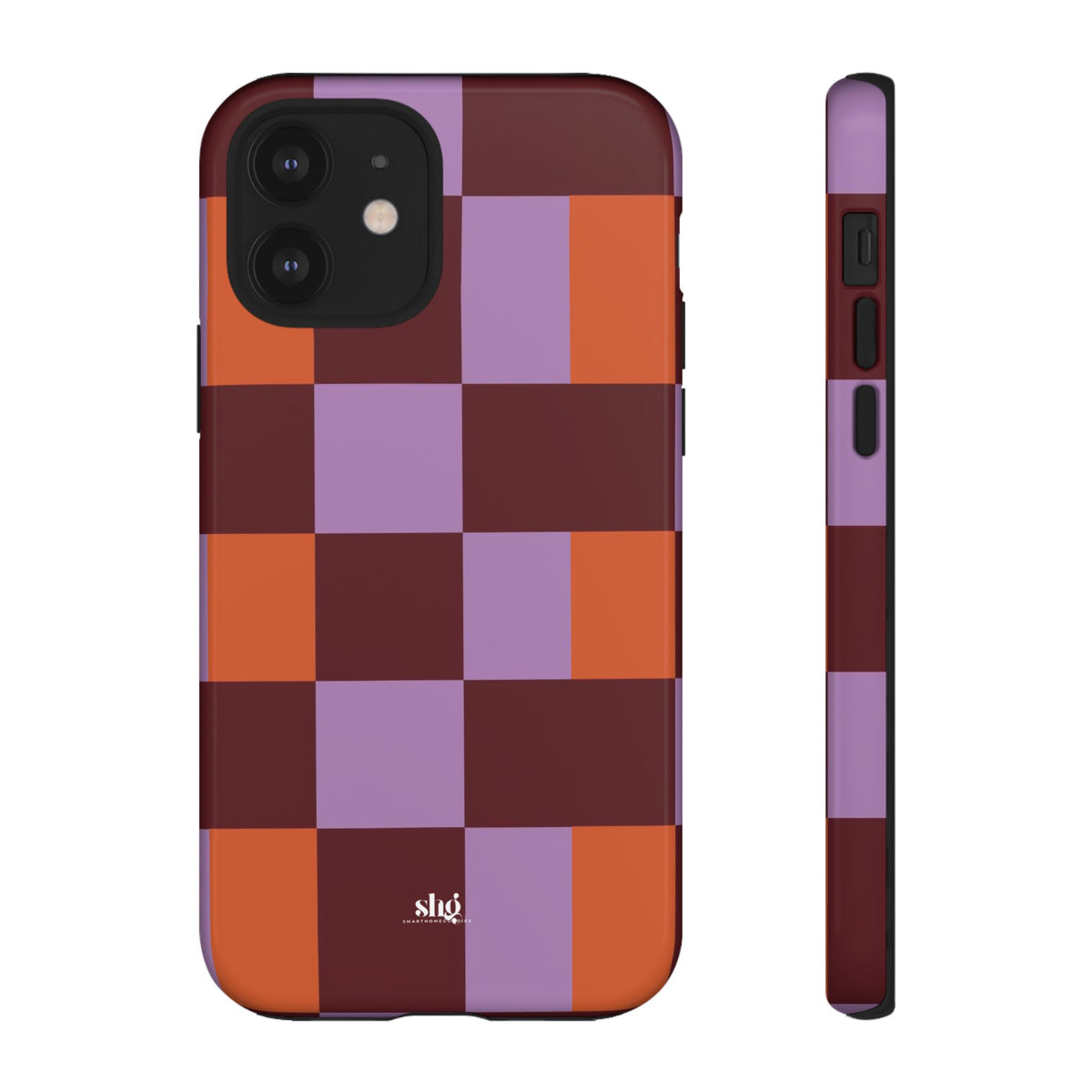 Plum Patchwork Phone Case