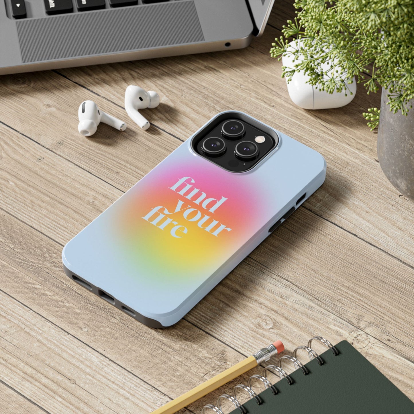 Fine Your Fire Aura iPhone Cases